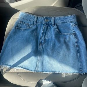 Jean Skirt